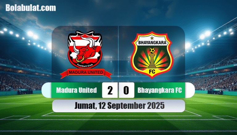 Prediksi Madura United vs Bhayangkara FC: Pertarungan Sengit di Stadion Gelora Madura