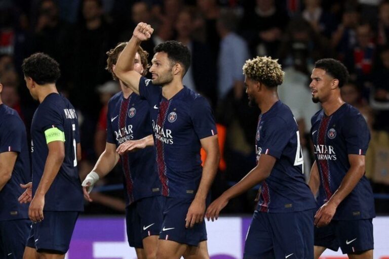 Tampil Perkasa, PSG Hancurkan Atalanta 4‑0 di Parc des Princes